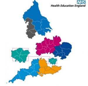 Map of HEE regions