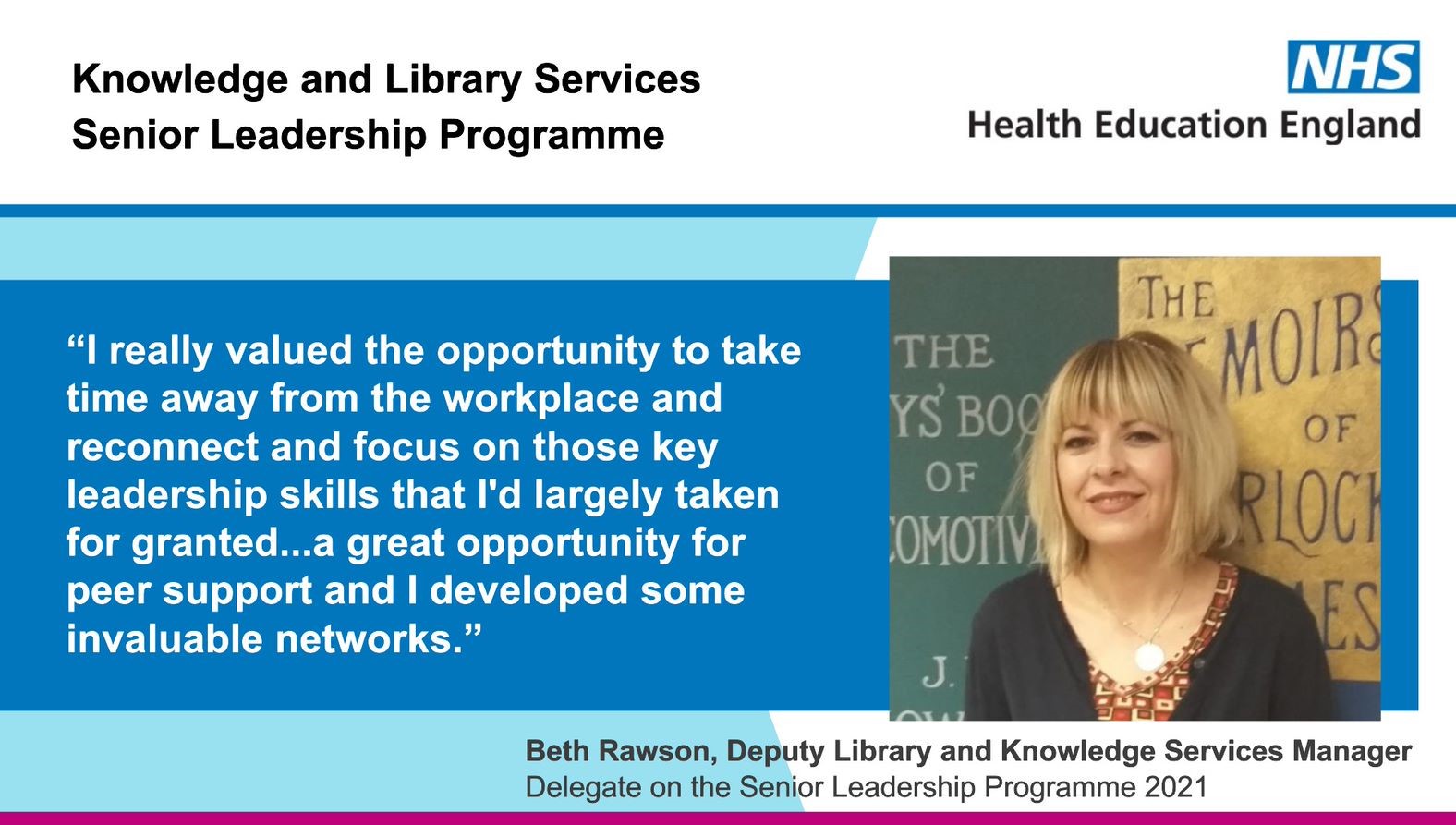 Senior Leadership Programme | Knowledge and Library Services