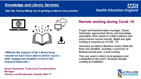 Knowledge and Library Services Vignette